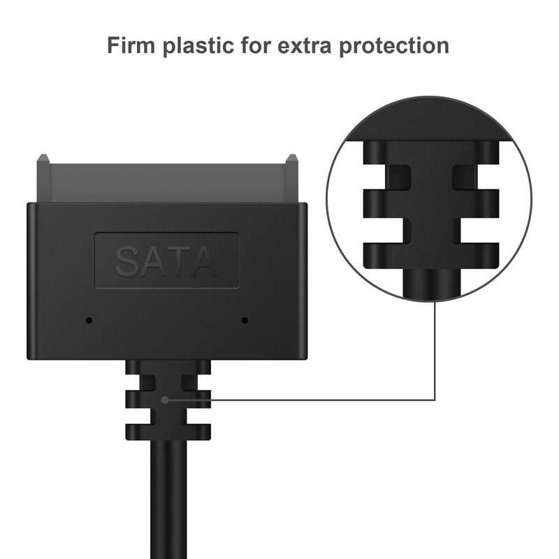 USB 3.0 Easy Drive Cable SATA to USB 3.0 Cable 2.5-inch Hard Disk Adapter Cable 0.5m - Image 3