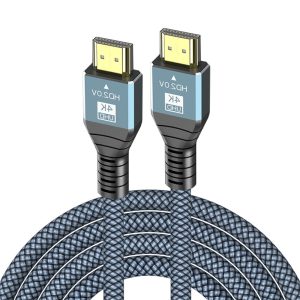 531271051 HDMI Cable Nylon Braided Aluminum Alloy High Quality 4K60 TV Connection Cable HDMI HD Cable 8K60