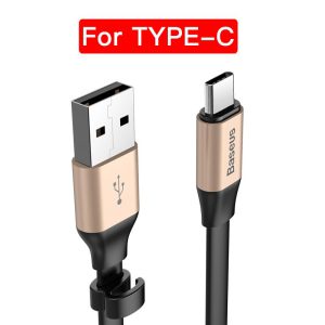 531271155 Baseus Portable C-Type Cable for Cell Phone Charger Cable Fast Charge USB C-Type Cable