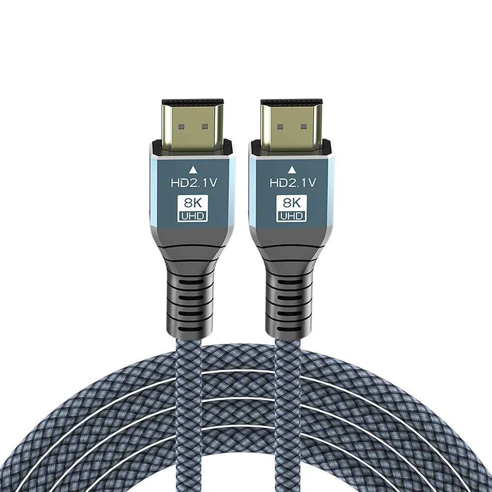 HDMI Cable Nylon Braided Aluminum Alloy High Quality 4K60 TV Connection Cable HDMI HD Cable 8K60 - Image 2