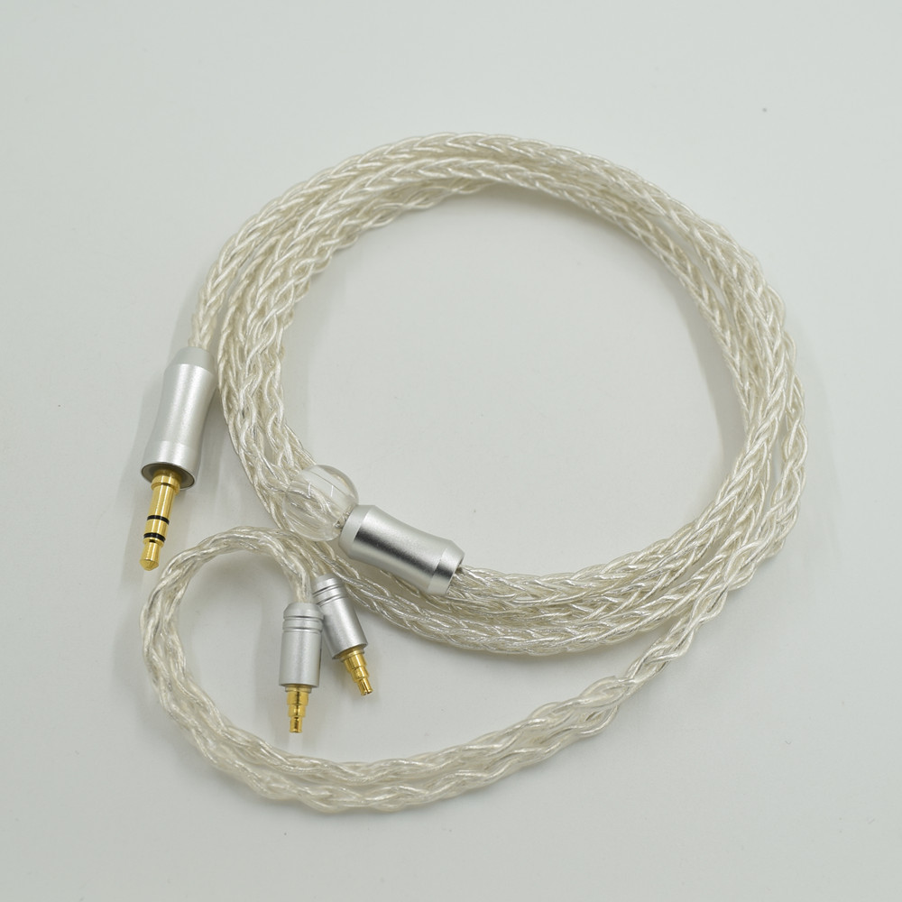 IE40PRO 8-core single crystal copper silver plated upgrade cable replacement cable headphone audio cable - Image 4